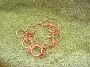 Copper Knot Bracelet