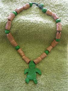 Ceramic Turtle Necklace